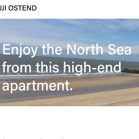 Apartment Geniet De Zee Met Top-appartement Fuji Ostend